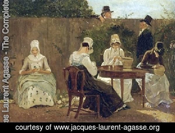 Jacques Laurent Agasse - The Chalon Family In London